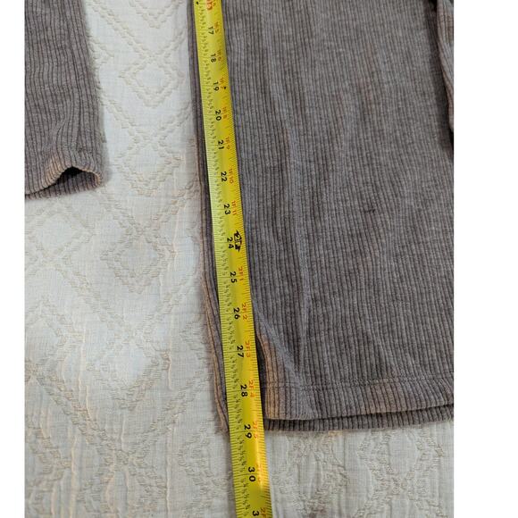 Halara Ribbed Mid Rise Wide Leg Women's Wide Leg Cargo Pants with Pockets - Picture 9 of 15